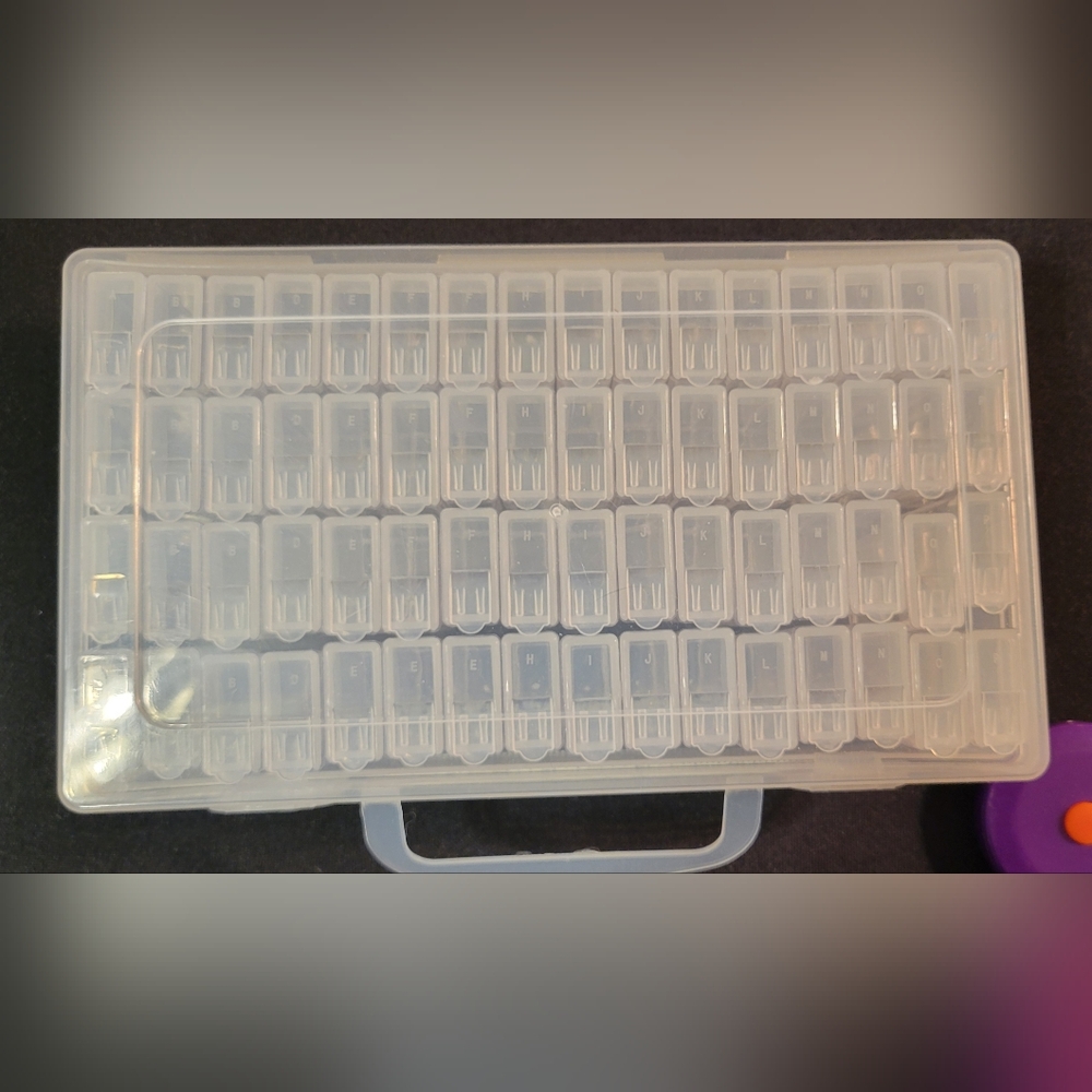 Transparent Storage Box for Beads